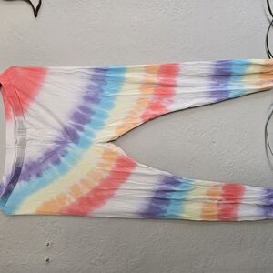 Colorful Tie-Dye Kids Leggings